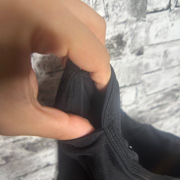 EUC Zella 10" Black Biker Shorts Size Small - Picture 8 of 11